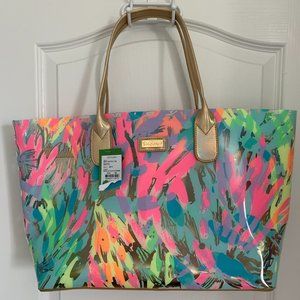 Lilly Pulitzer Breezy Tote Beach Bag NWT